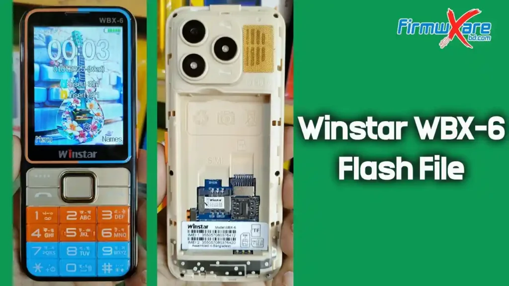 Winstar WBX-6 Flash File