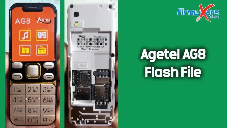Agetel AG8 Flash File SC6531E (Firmware) 100% Tested