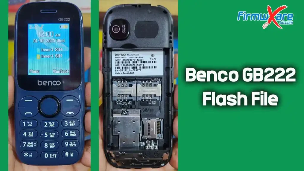 Benco GB222 Flash File MT2502 (Firmware) 100% Tested 1 Benco GB222 Flash File