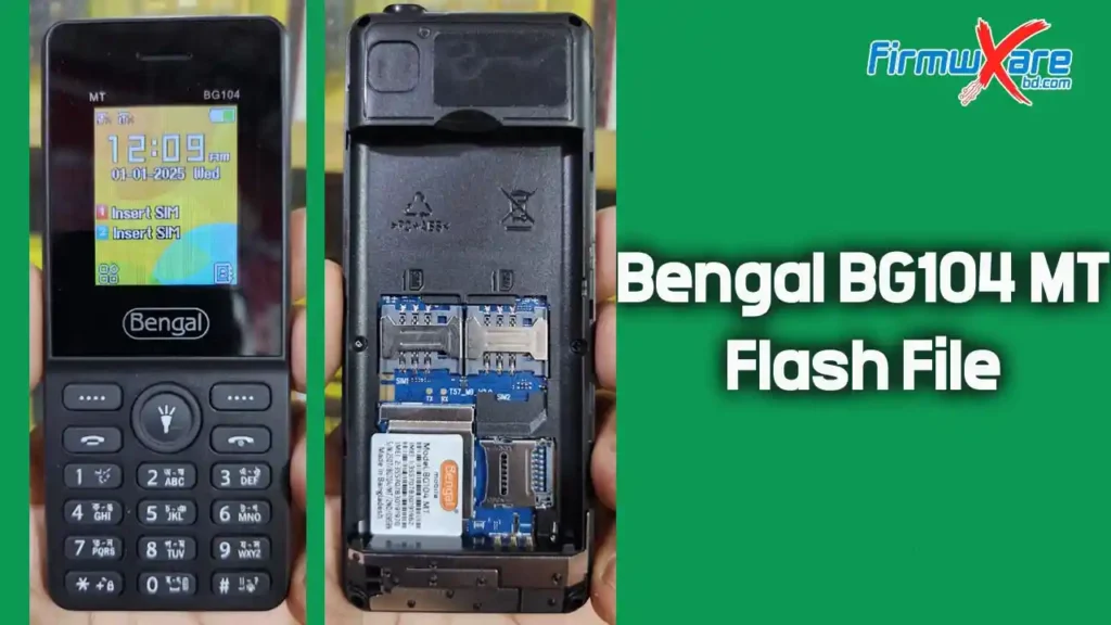 Bengal BG104 MT Flash File MT6261 (Firmware) 100% Tested 1 Bengal BG104 MT Flash File