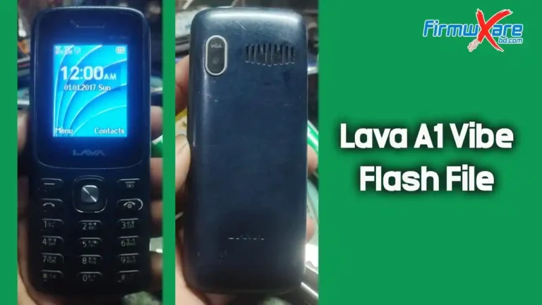 Lava A1 Vibe Flash File MT6261 (Firmware) 100% Tested