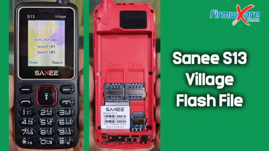 Sanee S13 Village Flash File SC6531E (Firmware) 100% Tested 1 Sanee S13 Village Flash File