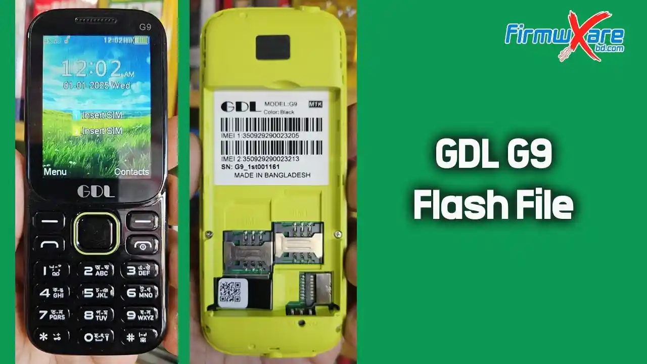 GDL G9 Flash File MT2502 (Firmware) 100% Tested 1 GDL G9 Flash File