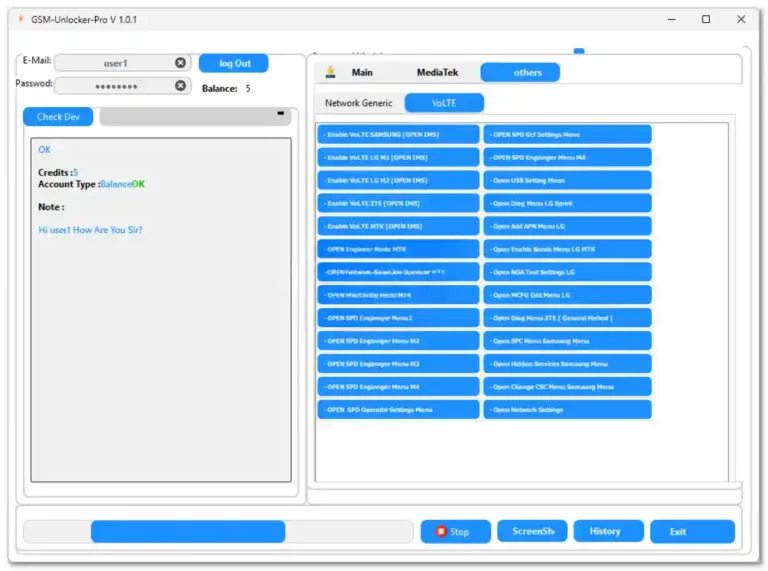 GSM Unlocker Pro V1.0.1 Tool – Free Download With Login