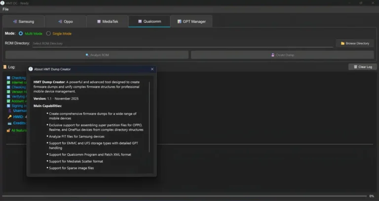 HMT Dump Creator v1.1 Released – Free Download (Latest 2025 Update)