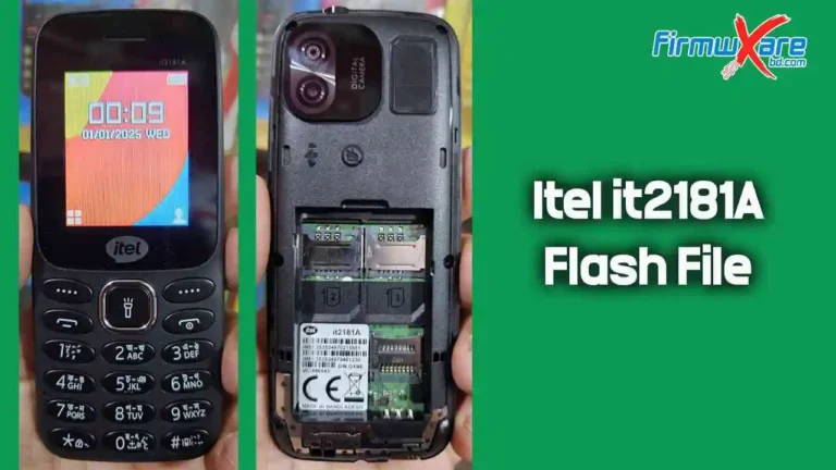 Itel it2181A Flash File SC6531E (Firmware) 100% Tested