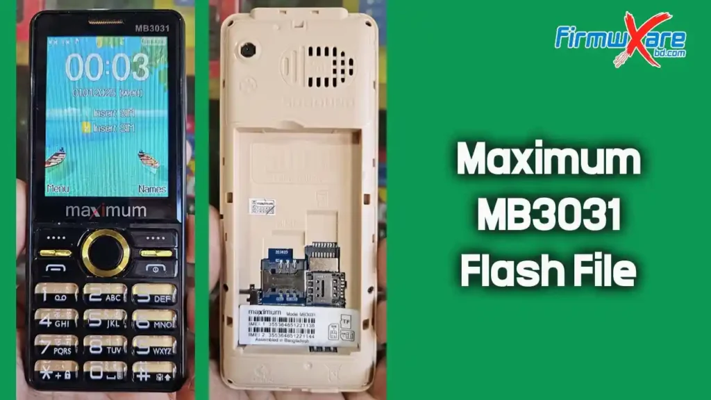 Maximum MB3031 MT2502 Flash File