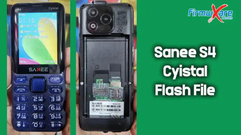 Sanee S4 Cyistal Flash File SC6531E (Firmware) 100% Tested