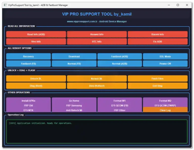 VIP PRO SUPPORT TOOL by_kamil – Free Download for Windows
