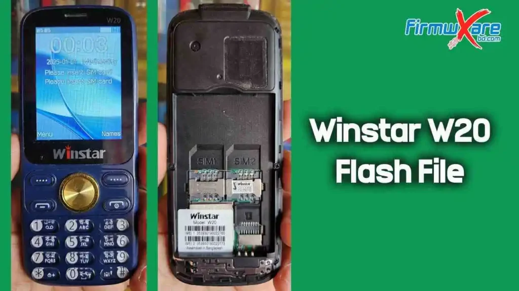 Winstar W20 Flash File SC6531E (Firmware) 100% Tested 1 Winstar W20 SC6531E Flash File