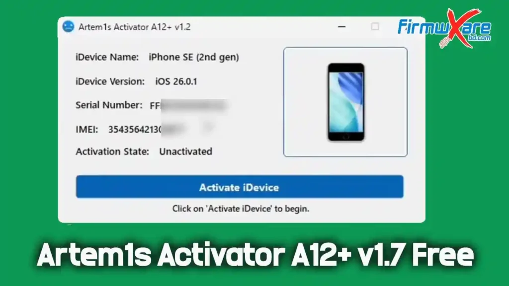 Artem1s Activator A12+ v1.7 Free Download