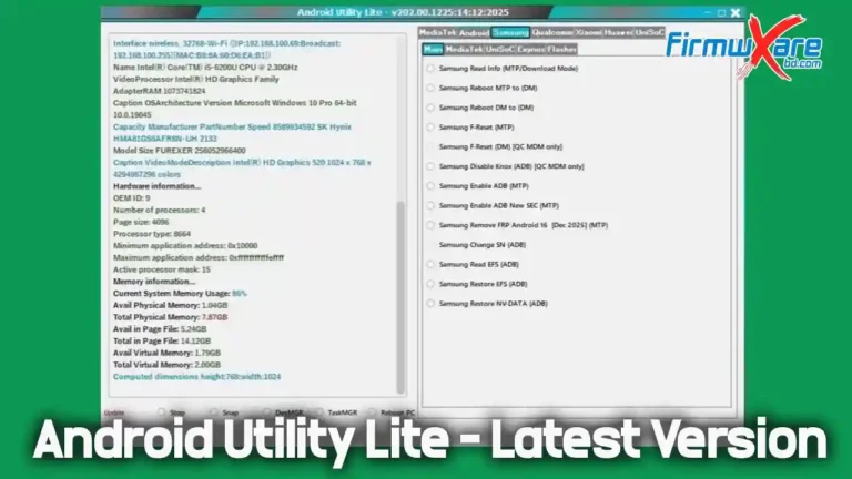 Android Utility Lite v202 (Latest Version) Free Download