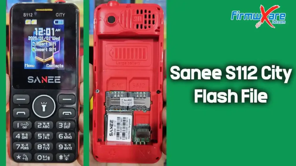Sanee S112 City Flash File