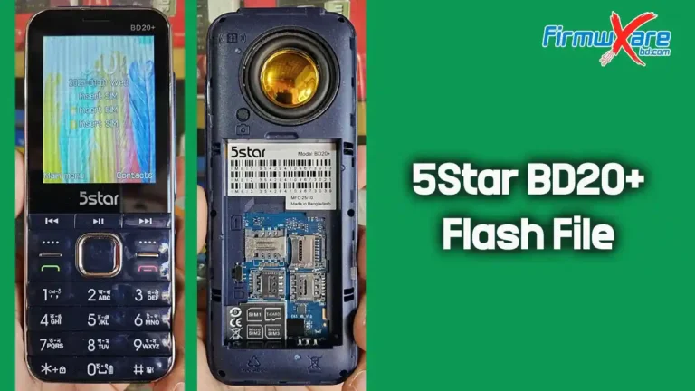 5Star BD20+ Flash File SC6531E (Firmware) 100% Tested