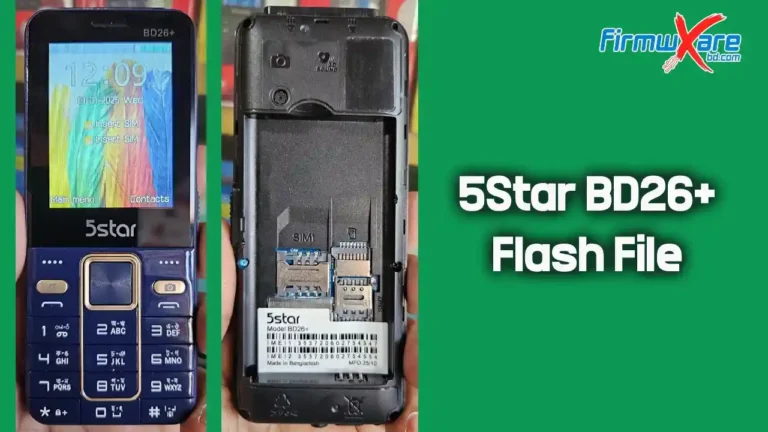 5Star BD26+ Flash File SC6531E (Firmware) 100% Tested