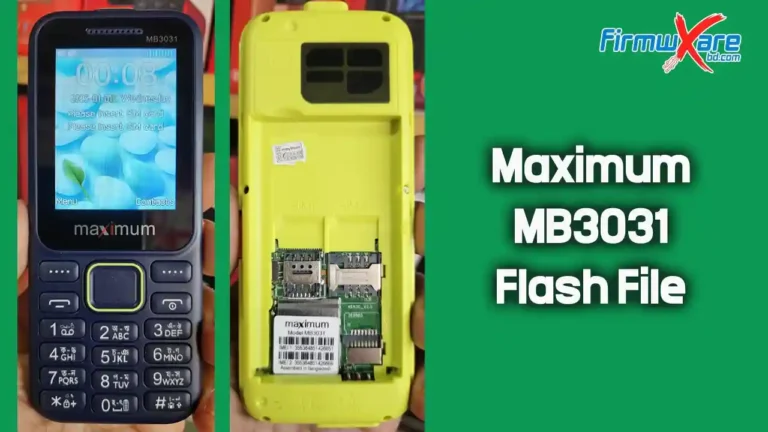 Maximum MB3031 Flash File SC6531E (Version 2) 100% Tested