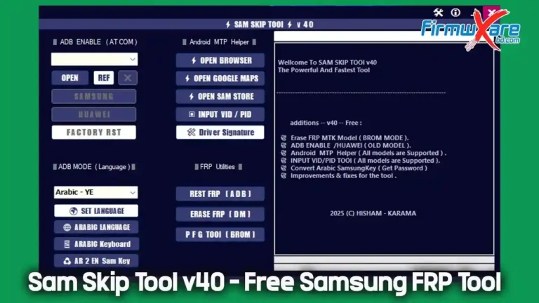 Sam Skip Tool v40 (Latest Version) 2026 – Free Samsung FRP Tool Sam Skip Tool v40 (Latest Version) 2026 – Free Samsung FRP Tool