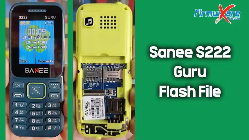 Sanee S222 Guru Flash File